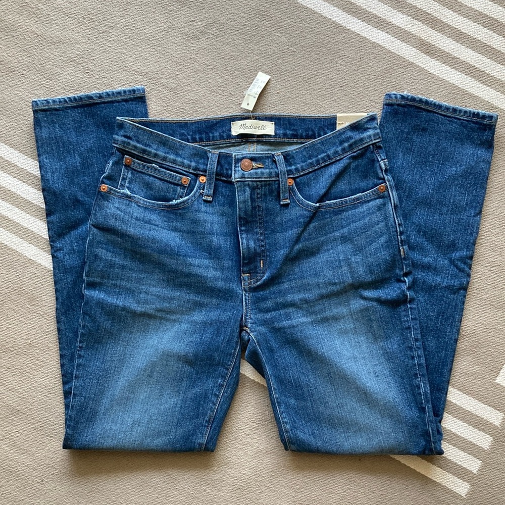 Madewell Tomboy Straight Leg Jeans